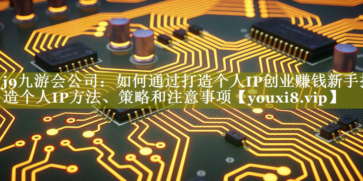 如何通过打造个人IP创业赚钱新手打造个人IP方法、策略和注意事项